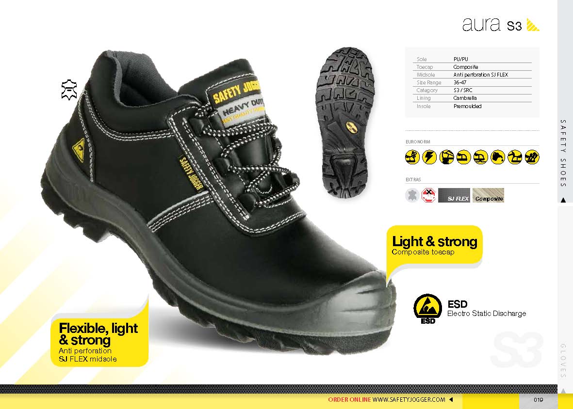safety shoes safety Jogger Aura S3 ESD