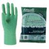 ถุงมือยางนิโอพริน (FDA)  Ansell - NEO GREEN